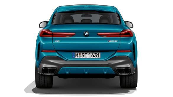 BMW X6 G06 LCI Heckdesign Heckansicht